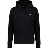 Dickies Sweatshirts à capuche OAKPORT ZIP HOODIE BLACK hommes - Noir - EU XL