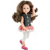Paola Reina Poupée poupée de mode Amigas Articuladas Salu 32cm vinyle