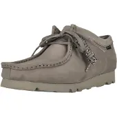 Clarks Chaussure à lacets 'Wallabee' gris