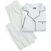 Ralph Lauren Pyjama ' Polo Essentials ' blanc