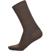 Hudson Chaussettes 'Relax Exquisit' brun foncé