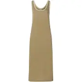 Hanro Chemise de nuit ' Laura ' noisette / kaki