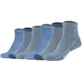 Mustang Chaussettes bleu / bleu marine / bleu fumé / bleu chiné