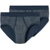 Schiesser Slip ' Classic Daywear ' bleu / bleu foncé