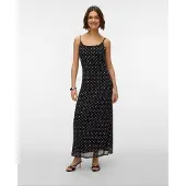 Vero Moda Robe d’été 'VMFLORY' noir / blanc