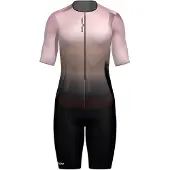 Santini Viper Short Sleeve Trisuit Rose 2XL Femme
