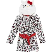 Hello Kitty Dressing Gown Blanc 6 Years Fille