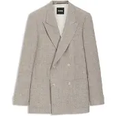 BOSS Veste de costume décontractée en tissu à micro motif