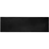 vidaXL Tapis antidérapant en fourrure synthétique Olite Noir 80 x 250 cm