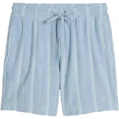 Marc O'Polo Pantalon de pyjama ' Terry Towel ' bleu clair / blanc cassé