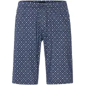 Hanro Pantalon de pyjama ' Night & Day ' bleu foncé / blanc