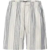 Hanro Pantalon de pyjama ' Urban Casuals ' sable / anthracite / blanc
