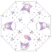 Sakami Merchandise Sanrio Kuromi Kawaii Umbrella Rose Fille