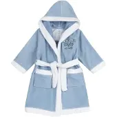 Chicco Peignoir bleu clair / blanc