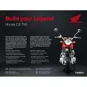 Franzis Maquette Honda CB 750 échelle 1:24 BUILD YOUR LEGEND