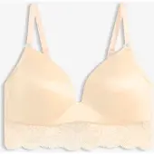 Bonprix Soutien-gorge à coques et dentelle, sans armatures