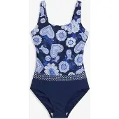 Bonprix Maillot 1 pièce sculptant, maintien modéré