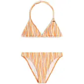 O'Neill Bikini 'Essentials' jaune pastel / gris / abricot / blanc