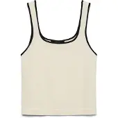 Vero Moda Tops en tricot 'VMEmerson' crème