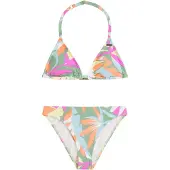 O'Neill Bikini 'Essentials Triangle' bleu clair / jaune clair / rose