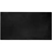vidaXL Tapis antidérapant en fourrure synthétique Olite Noir 60 x 110 cm