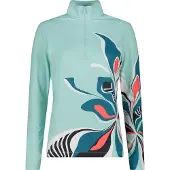 CMP 34l4216 Half Zip Sweatshirt Vert L Femme