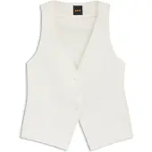 BOSS Gilet coupe moderne avec dos ouvert