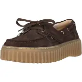 Clarks Chaussure à lacets 'Torhill Boat' brun foncé