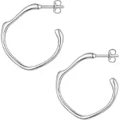 Yokoamii Boucles d'oreilles argent