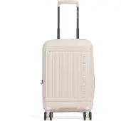 Delsey Lutece Expandable 55cm 34l Trolley Bag Beige