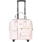 Olivia Lauren Lauren Laptoptrolley Dames / Businesstrolley - 17 inch - Kunstleer - Tokyo - Roze, Valise, Pink, Rose