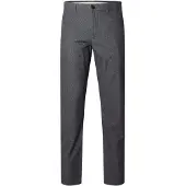 Selected Pantalon chino 'Miles' noir denim