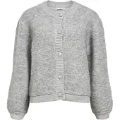 Object Cardigan 'OBJMERLE' gris chiné