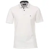 Casa Moda Regular Fit Polo blanc, Unicolore