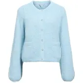 Object Cardigan 'OBJSaggia' bleu clair