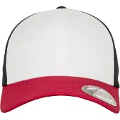 Flexfit Casquette rouge / noir / blanc
