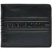 Pepe Jeans pour homme. PM070386 Portefeuille loup noir (OSFA), Casuel, Cuir