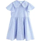 Next Robe bleu / blanc