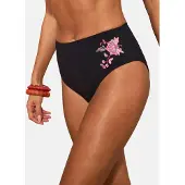 Love & roses Bas de bikini jade / rose / rose clair / noir