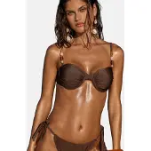 Lipsy Hauts de bikini chocolat