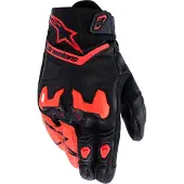 Alpinestars SP-R Tech, gants ,Noir/Rouge Néon ,L