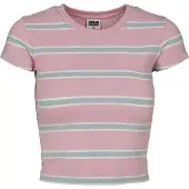 Urban Classics T-shirt opal / rose / blanc