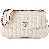 GUESS Sac à bandoulière 'Cheryl Convertible Xbody Flap' écru