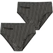 Schiesser Maillot de bain ' Ocean Swim ' noir / blanc