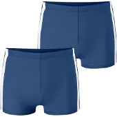 Schiesser Maillot de bain ' Ocean Swim ' bleu / bleu nuit