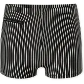 Schiesser Shorts de bain ' Ocean Swim ' noir / blanc