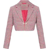 LYNNEA Blazer 'Fashion Look' beige / bleu / rose