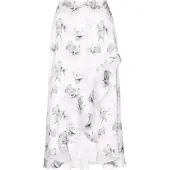 Dreimaster Klassik Jupe gris / anthracite / blanc