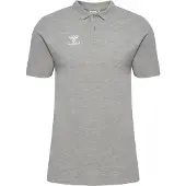 Hummel Polo à manches courtes Go 2.0 Chevron, gris, 4XL, homme, gris, 4XL