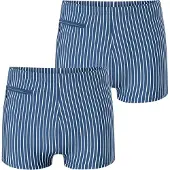 Schiesser Shorts de bain ' Ocean Swim ' bleu / blanc